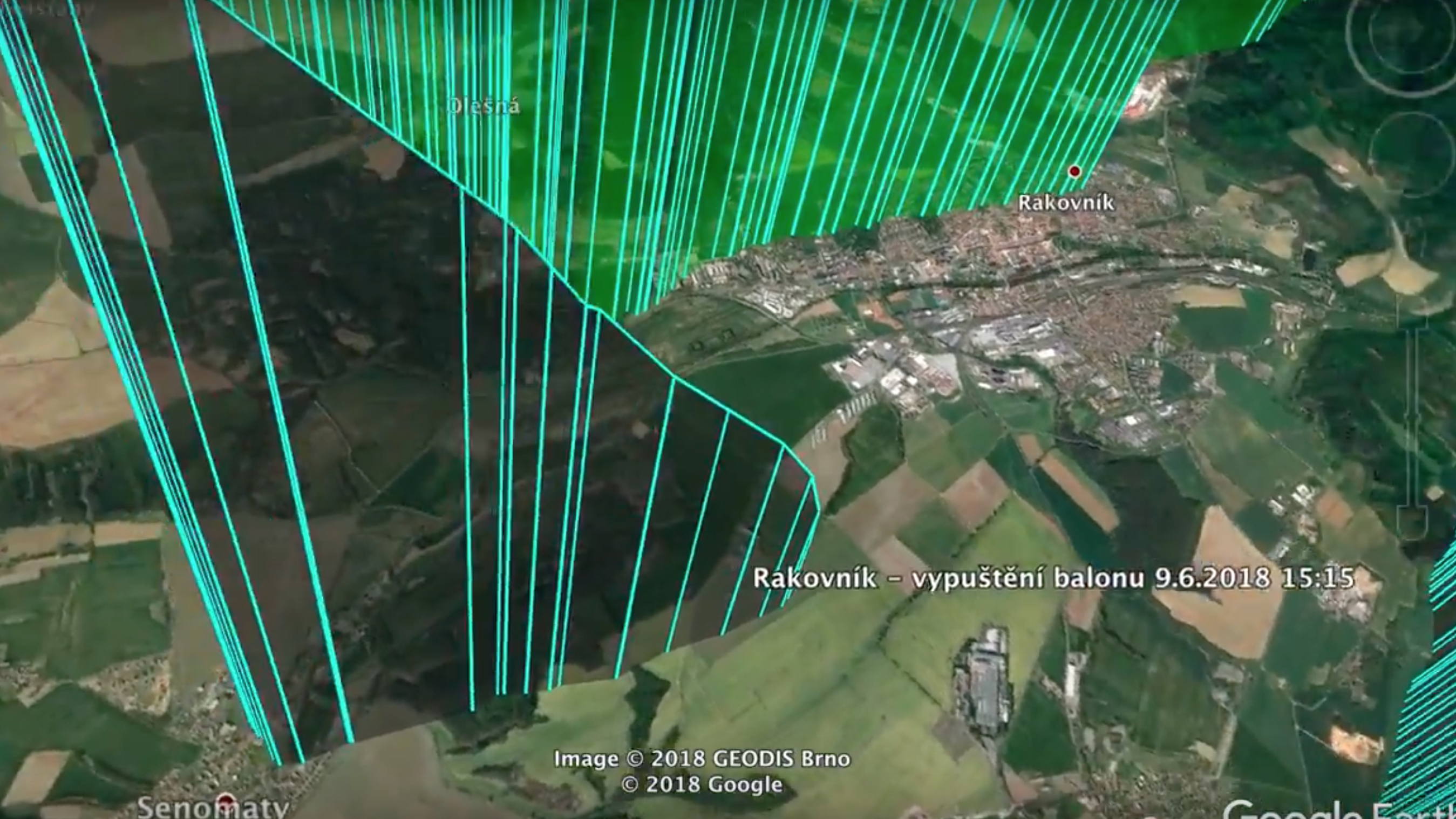 MIČUDA #2: Video a kompletní analýza letu balónu včetně map ke stažení