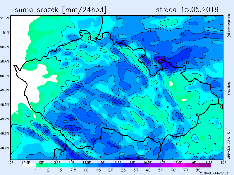 Ve středu nás čeká čerstvý vítr a ráno ojediněle 0 °C