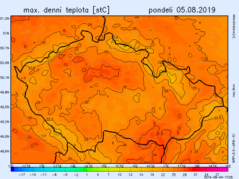 V týdnu se teploty opět vyšplhají ke 30 °C