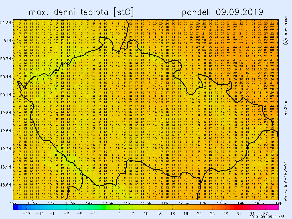 V příštím týdnu se dočkáme příjemných teplot přes 20 °C
